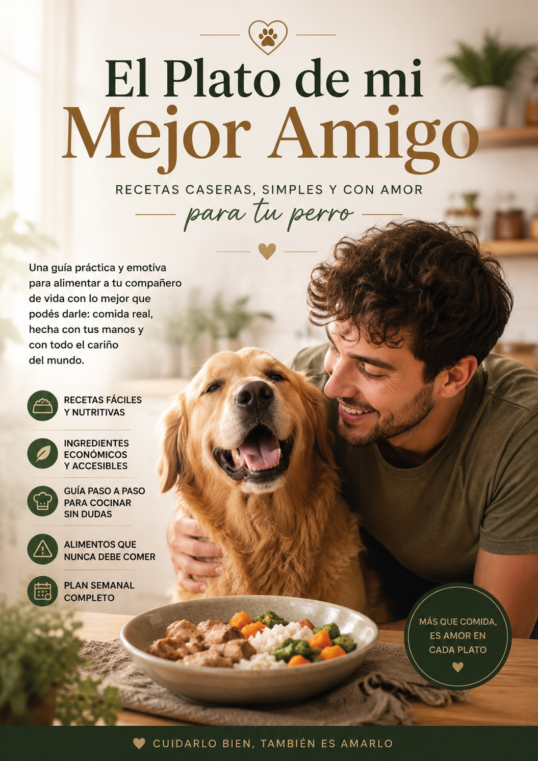 El Plato de mi Mejor Amigo — Recetas Caseras y Saludables para tu Perro