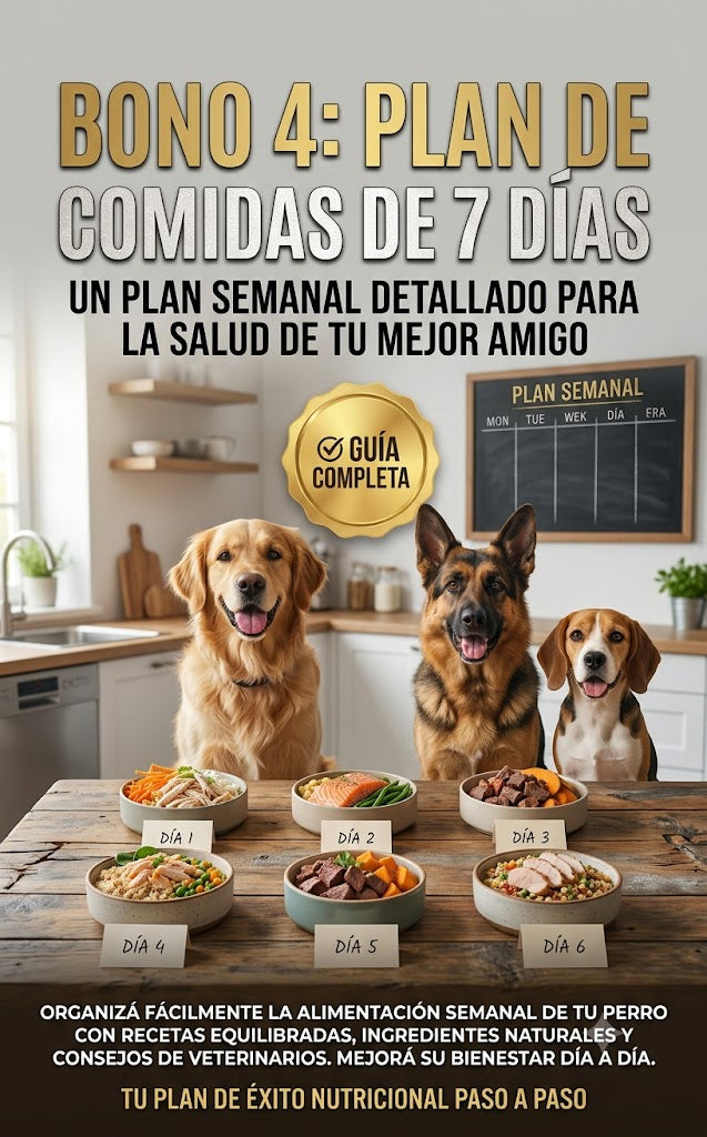 El Plato de mi Mejor Amigo — Recetas Caseras y Saludables para tu Perro